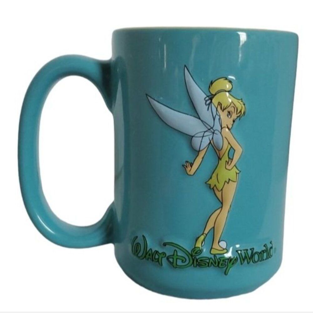 Walt Disney World Tinker Bell Tink Cup Mug CERAMIC Coffee Tea Hot Cocoa 12 oz